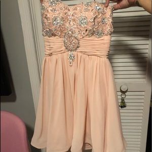 Strapless dress